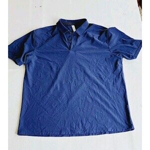 Lululemon Propel Polo Navy Blue Size XL